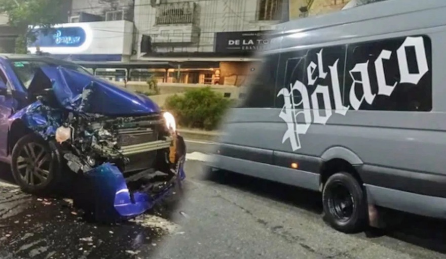 La camioneta del cantante «El Polaco» estuvo involucrada en un choque en&nbsp;Avellaneda