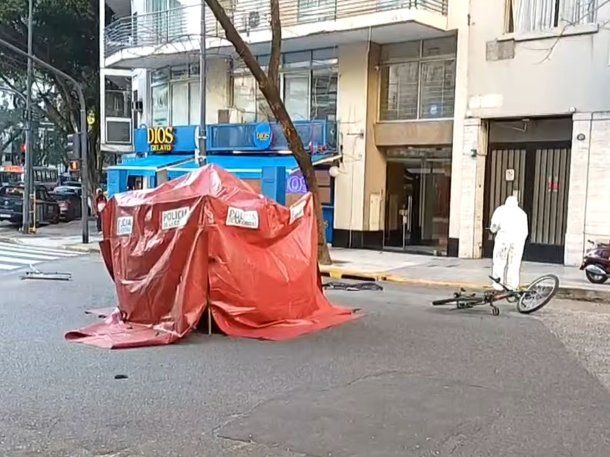 Ciclista muerto en Palermo: arrestan al&nbsp;conductor