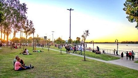 La costanera de Campana: Un antes y un después en la gestión de Abella 