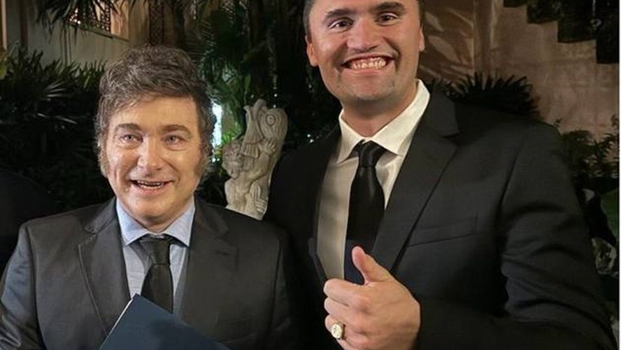 El presidente Milei transmitió su pesar a la familia de Charlie&nbsp;Kirk