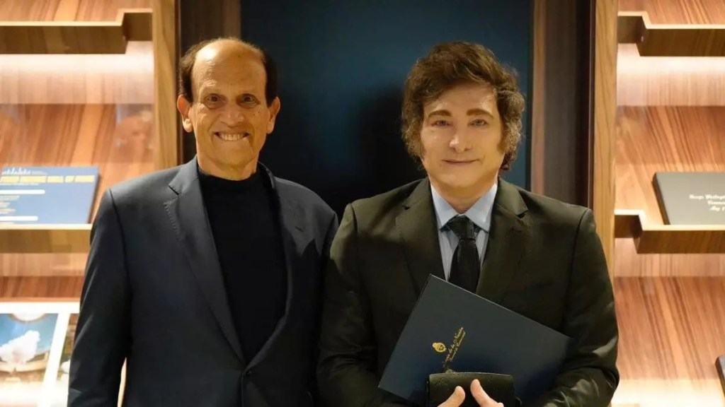 En Los Ángeles, Milei se reunió con Michael Milken y destacados&nbsp;inversores