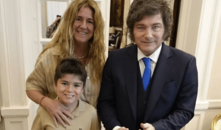 Milei volvió a recibir a Pedro en la Casa&nbsp;Rosada