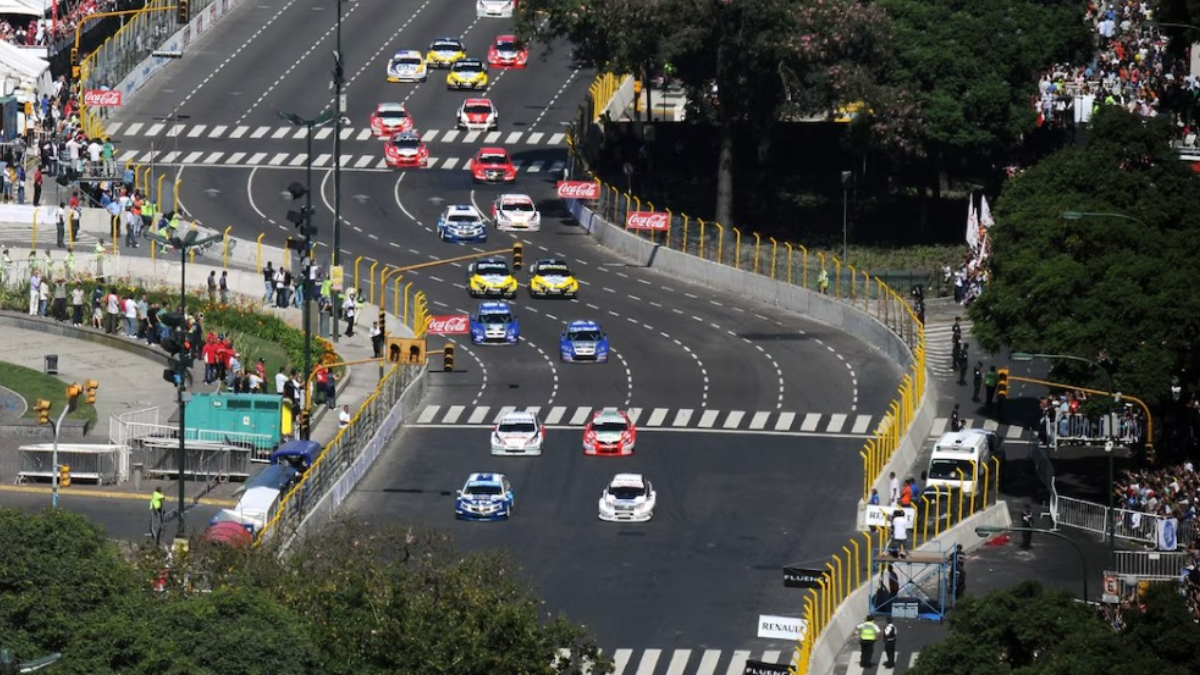 El circuito callejero del TC2000 generará cortes de tránsito y cambios en el Metrobús