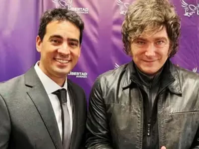 Milei encabezará un acto junto a Adrián Ravier en la Fundación Faro